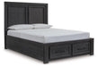 Five Star Furniture - Foyland Panel Storage Bed image