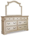 Five Star Furniture - Realyn Dresser and Mirror image