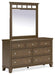 Five Star Furniture - Shawbeck Dresser and Mirror image