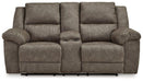 Five Star Furniture - Laresview Reclining Loveseat with Console image