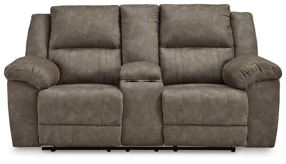 Five Star Furniture - Laresview Reclining Loveseat with Console image