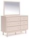 Five Star Furniture - Wistenpine Dresser and Mirror image