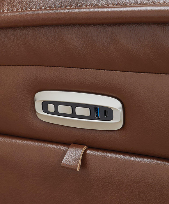 Five Star Furniture - Healy Pier Power Reclining Loveseat with Console