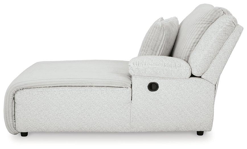 Five Star Furniture - Top Tier Reclining Sectional with Chaise