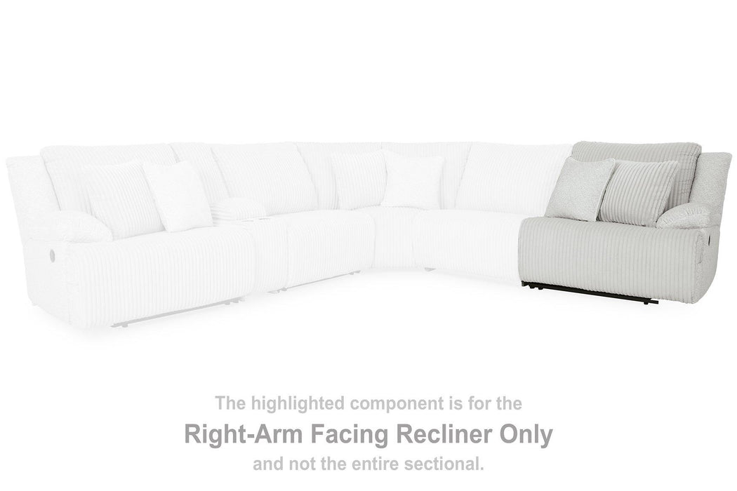 Five Star Furniture - Top Tier Reclining Sectional with Chaise