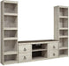 Five Star Furniture - Willowton 3-Piece Entertainment Center image