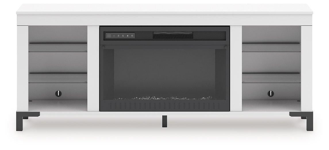 Five Star Furniture - Brollevi 60" TV Stand with Electric Fireplace