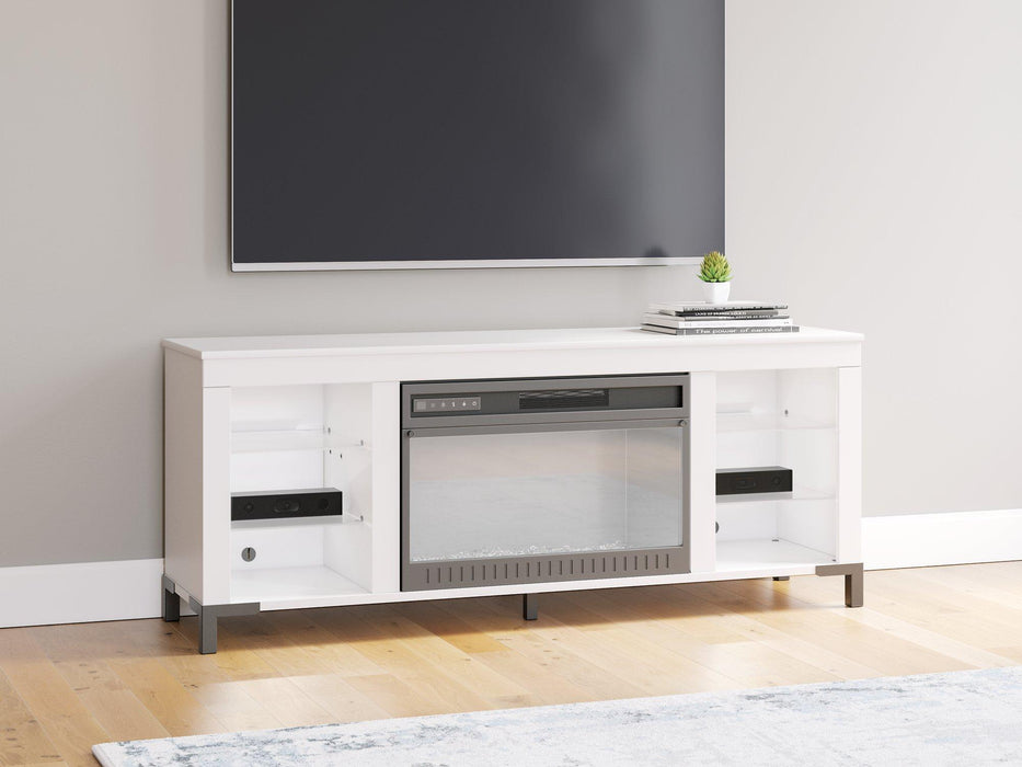 Five Star Furniture - Brollevi 60" TV Stand with Electric Fireplace
