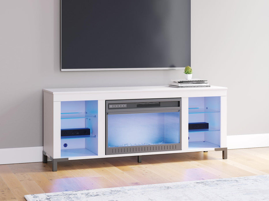 Five Star Furniture - Brollevi 60" TV Stand with Electric Fireplace