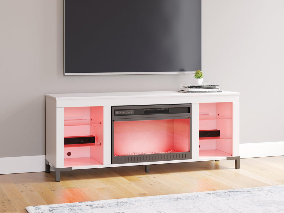 Five Star Furniture - Brollevi 60" TV Stand with Electric Fireplace