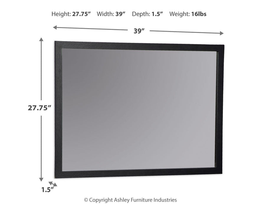 Five Star Furniture - Danziar Bedroom Mirror