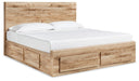 Five Star Furniture - Hyanna Panel Storage Bed with 2 Under Bed Storage Drawer image