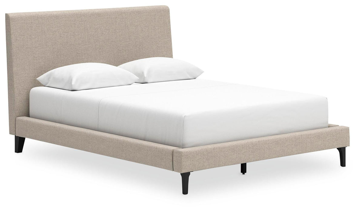 Five Star Furniture - Cielden Upholstered Bed with Roll Slats