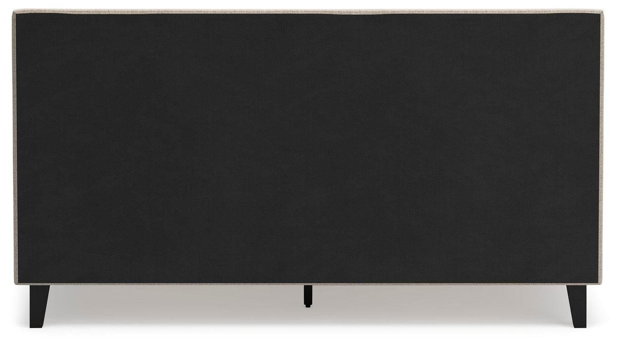 Five Star Furniture - Cielden Upholstered Bed with Roll Slats