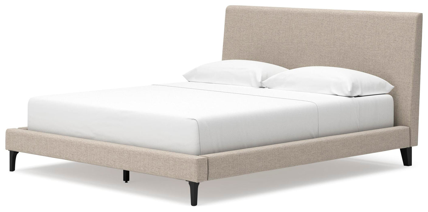 Five Star Furniture - Cielden Upholstered Bed with Roll Slats