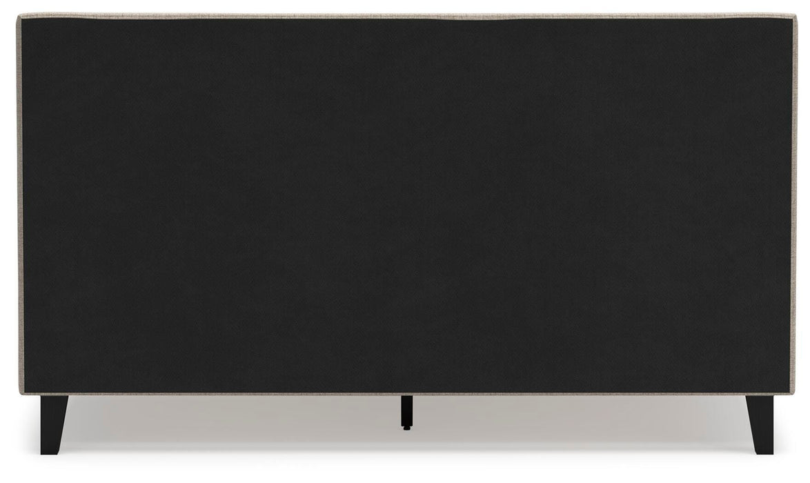 Five Star Furniture - Cielden Upholstered Bed with Roll Slats