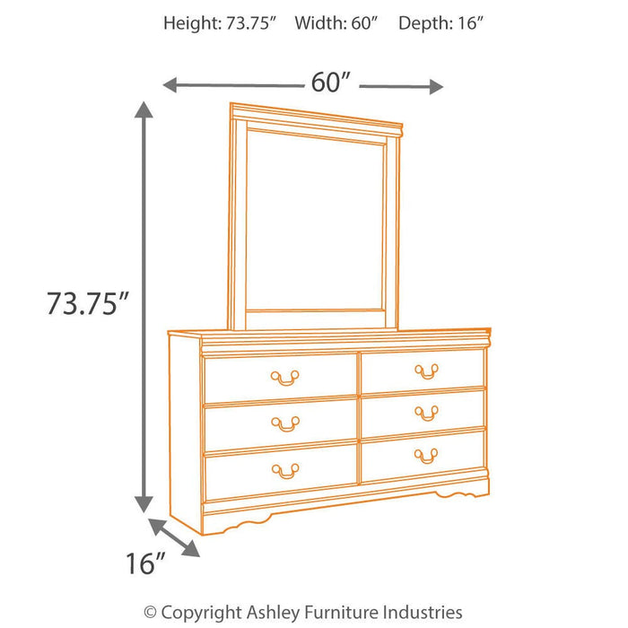 Five Star Furniture - Huey Vineyard Dresser and Mirror