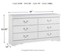 Five Star Furniture - Anarasia Dresser - Five Star Furniture & Mattress (GA)