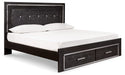 Five Star Furniture - Kaydell Upholstered Bed with Storage image