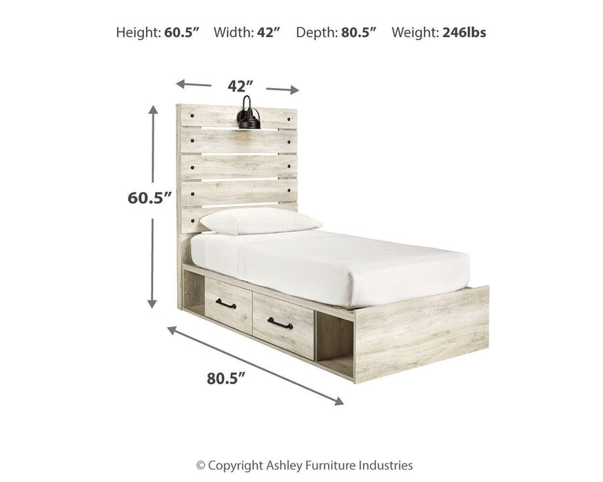 Five Star Furniture - Cambeck Bed with 4 Storage Drawers