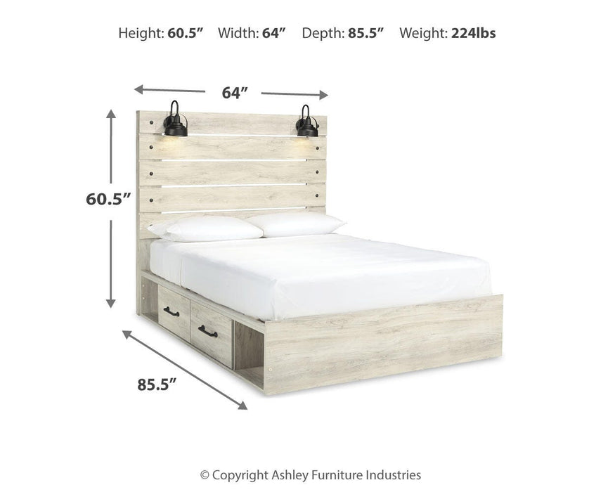 Five Star Furniture - Cambeck Bed with 2 Storage Drawers