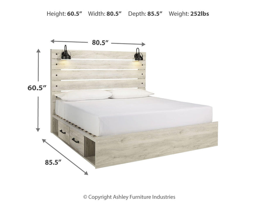 Five Star Furniture - Cambeck Bed with 2 Storage Drawers