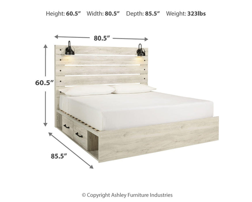 Five Star Furniture - Cambeck Bed with 4 Storage Drawers