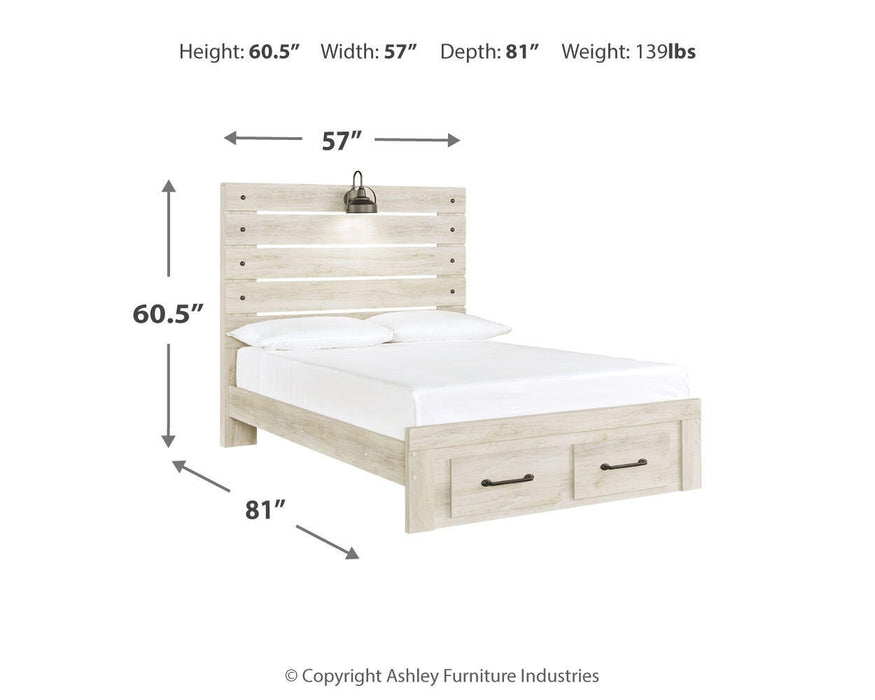 Five Star Furniture - Cambeck Bed with 2 Storage Drawers