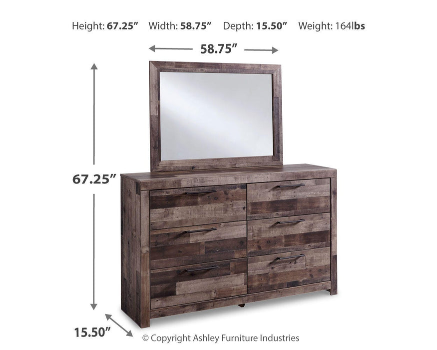 Five Star Furniture - Derekson Dresser and Mirror