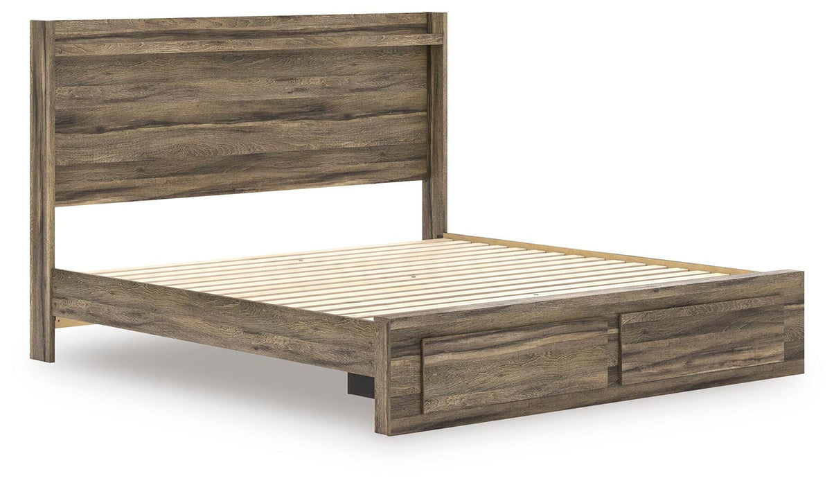 Five Star Furniture - Elbrim Panel Storage Bed