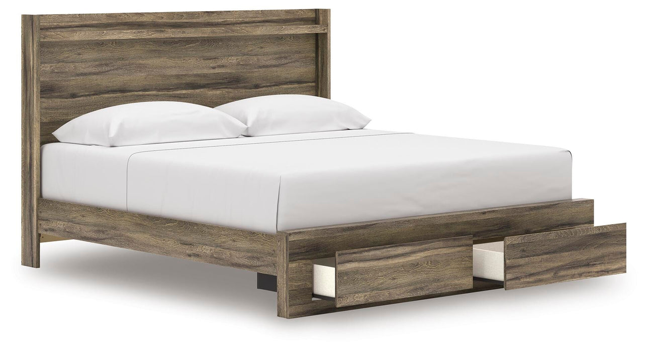 Five Star Furniture - Elbrim Panel Storage Bed