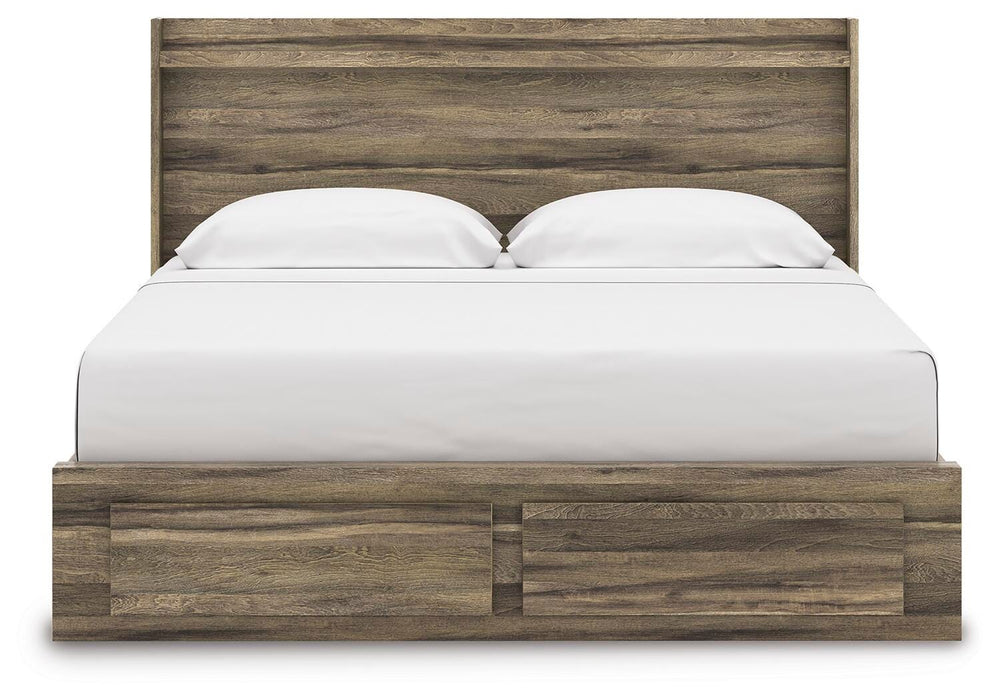 Five Star Furniture - Elbrim Panel Storage Bed