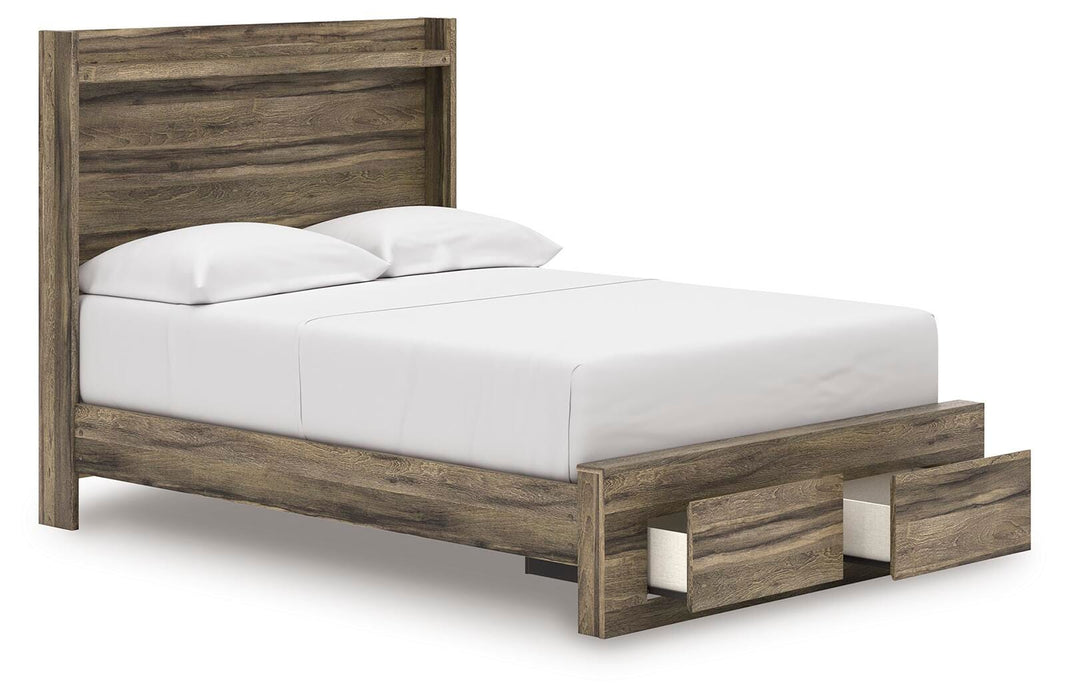Five Star Furniture - Elbrim Panel Storage Bed