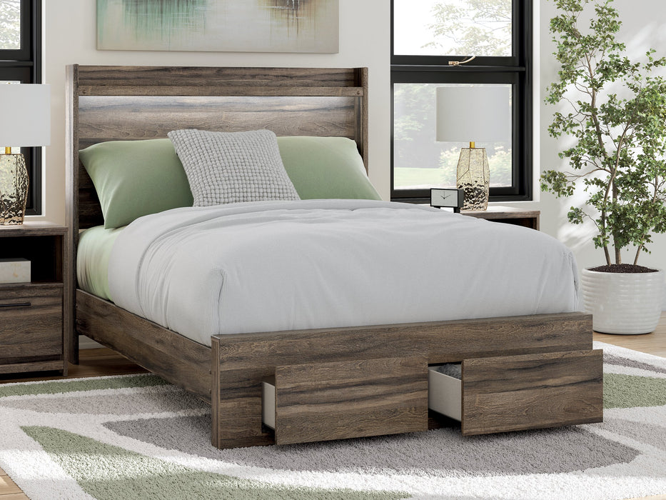Five Star Furniture - Elbrim Panel Storage Bed