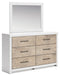 Five Star Furniture - Charbitt Dresser and Mirror image