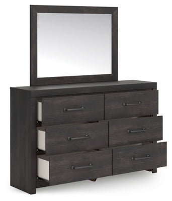 Five Star Furniture - Hollivern Dresser and Mirror - Five Star Furniture & Mattress (GA)