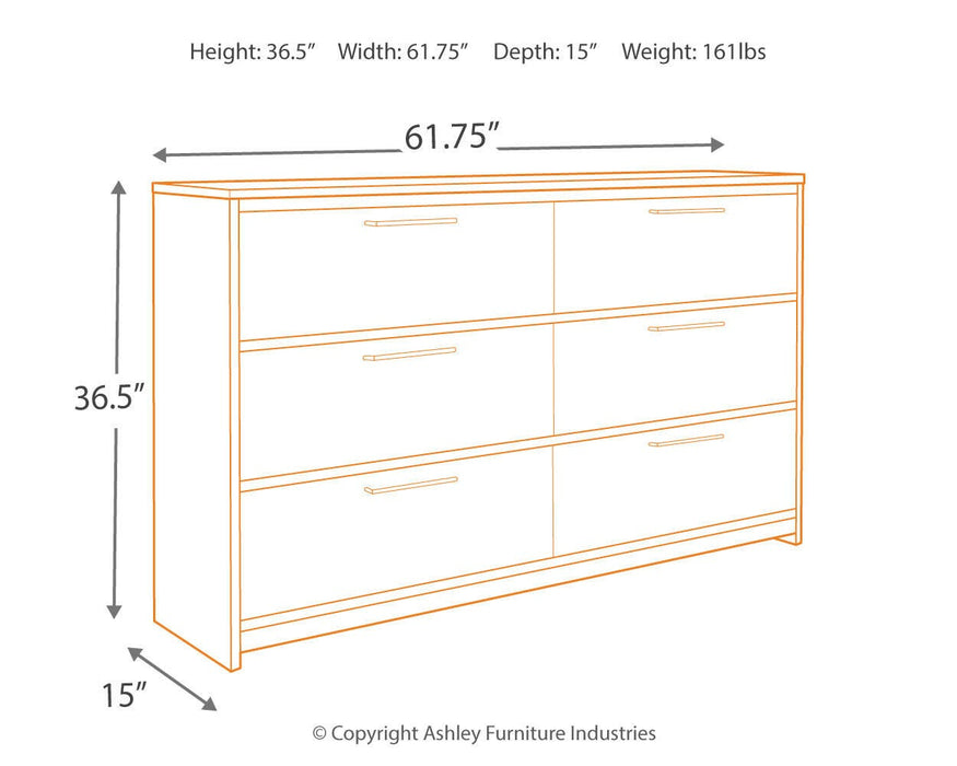 Five Star Furniture - Baystorm Dresser