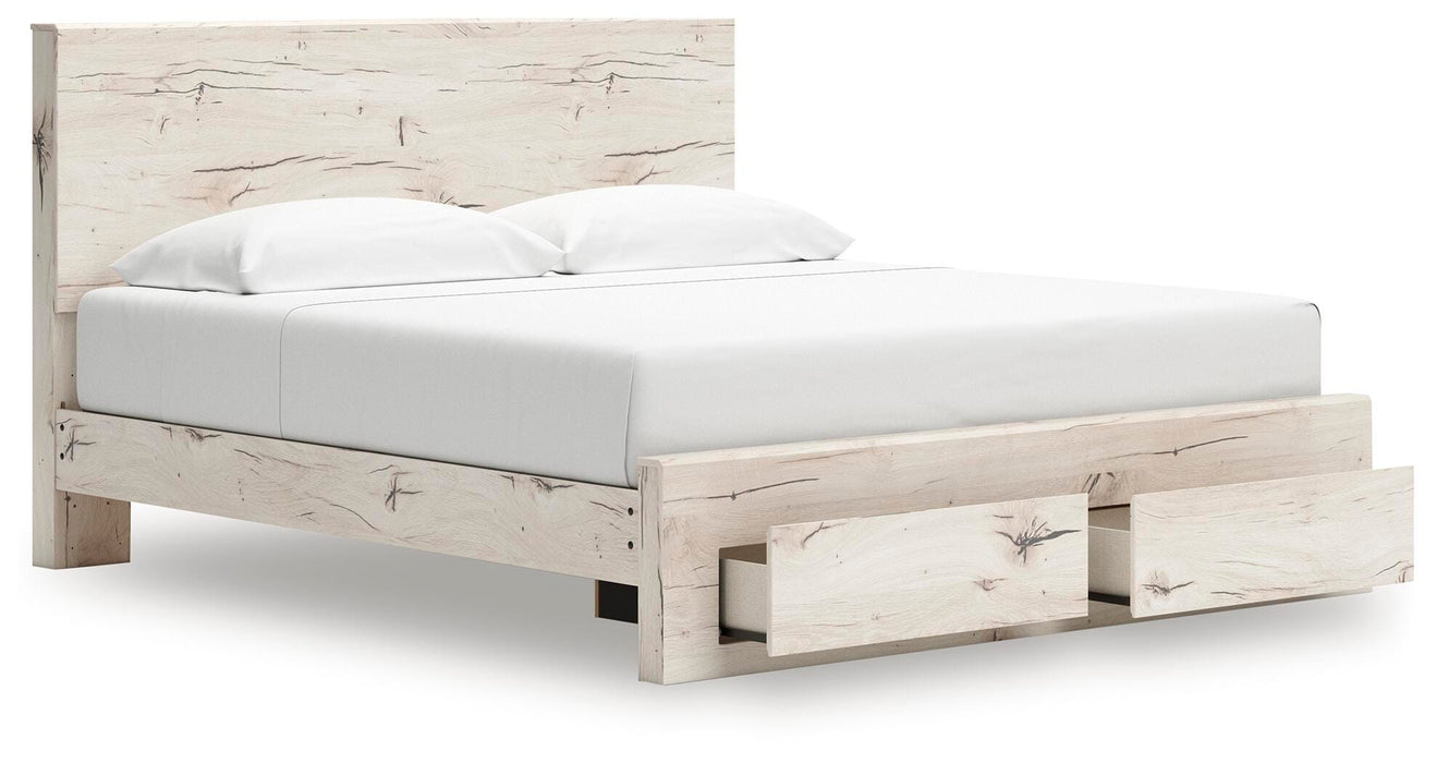 Five Star Furniture - Lawroy Panel Storage Bed
