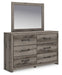 Five Star Furniture - Graystorm Dresser and Mirror - Five Star Furniture & Mattress (GA)