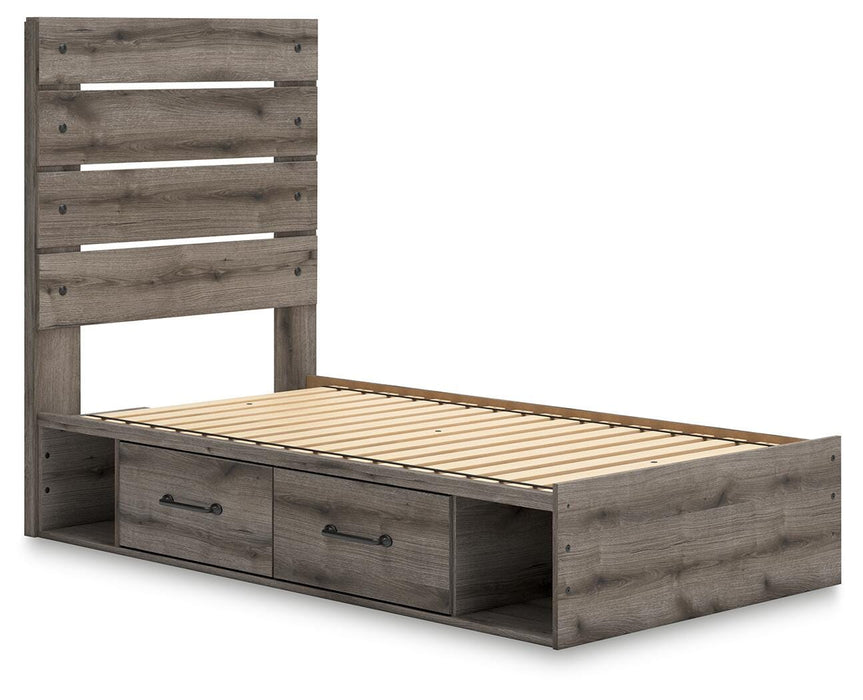 Five Star Furniture - Graystorm Bed with Storage