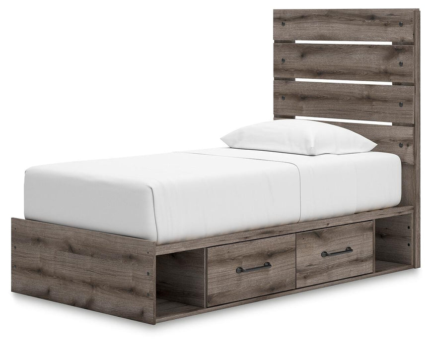 Five Star Furniture - Graystorm Bed with Storage