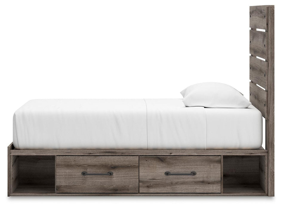 Five Star Furniture - Graystorm Bed with Storage