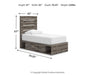 Five Star Furniture - Graystorm Bed with Storage - Five Star Furniture & Mattress (GA)
