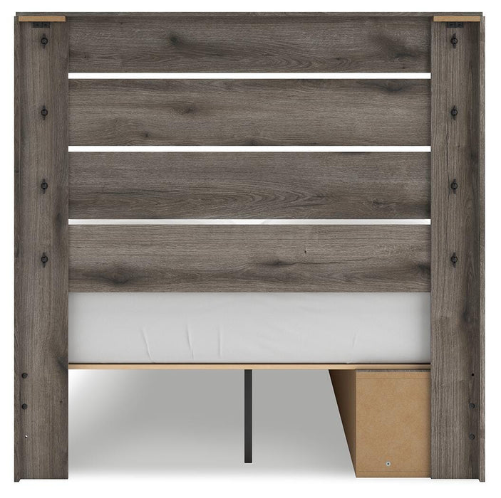 Five Star Furniture - Graystorm Bed with Storage