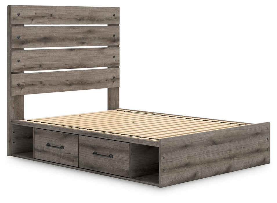 Five Star Furniture - Graystorm Bed with Storage