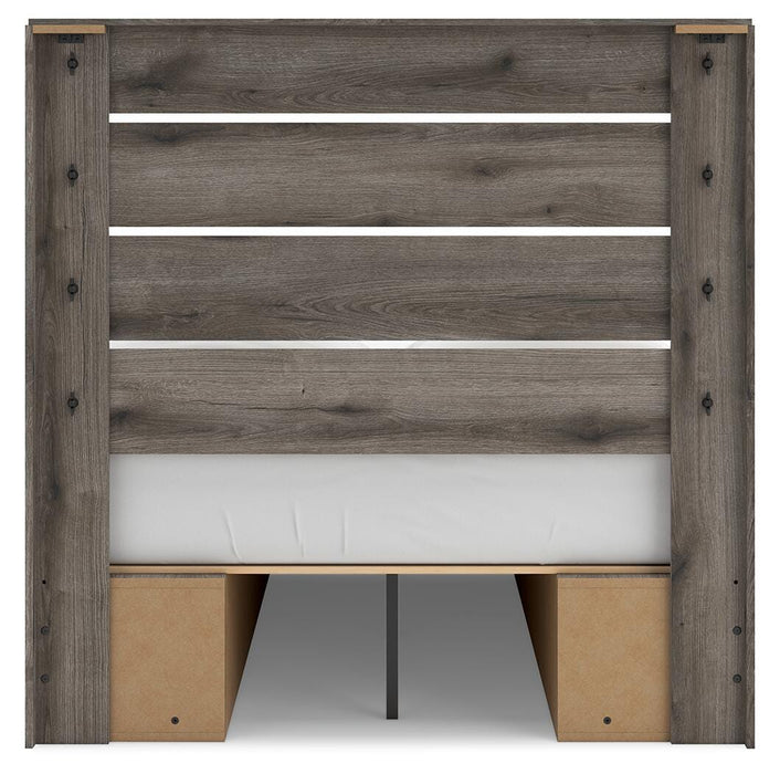 Five Star Furniture - Graystorm Bed with Storage