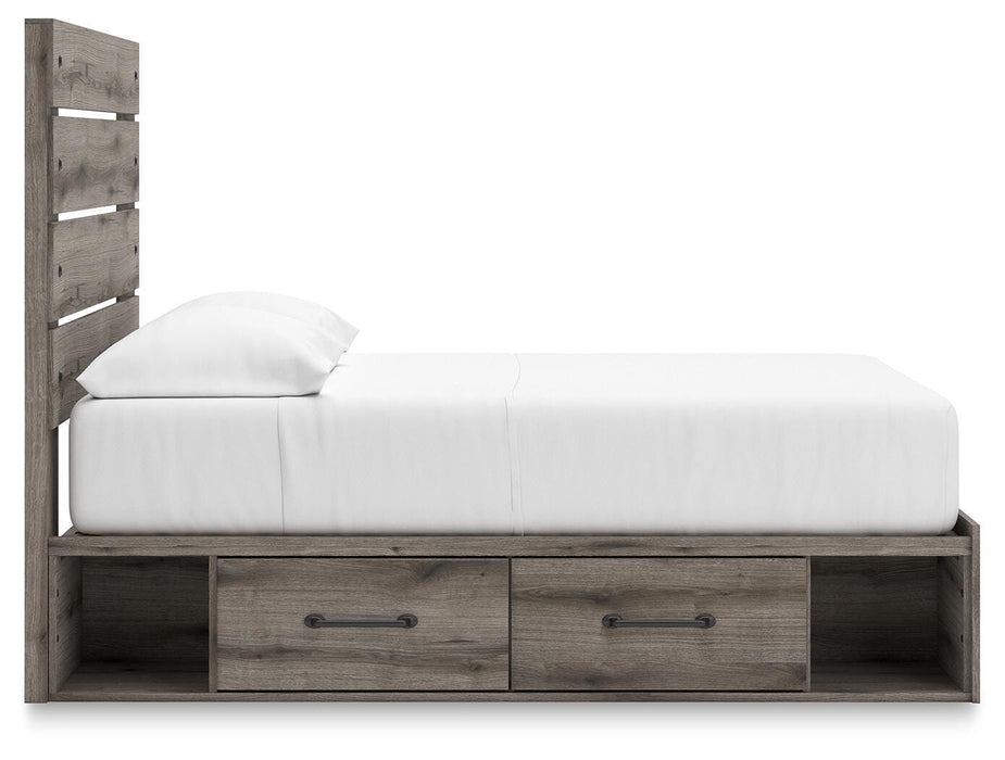 Five Star Furniture - Graystorm Bed with Storage