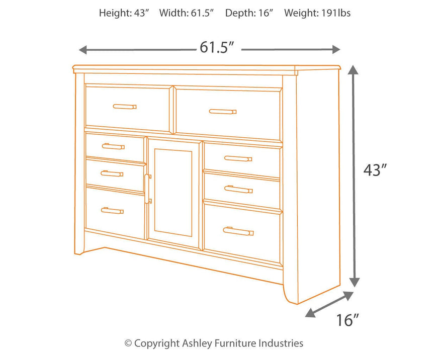 Five Star Furniture - Juararo Dresser