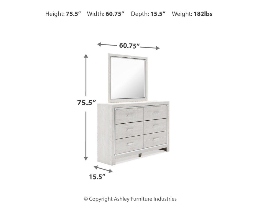 Five Star Furniture - Altyra Dresser and Mirror - Five Star Furniture & Mattress (GA)