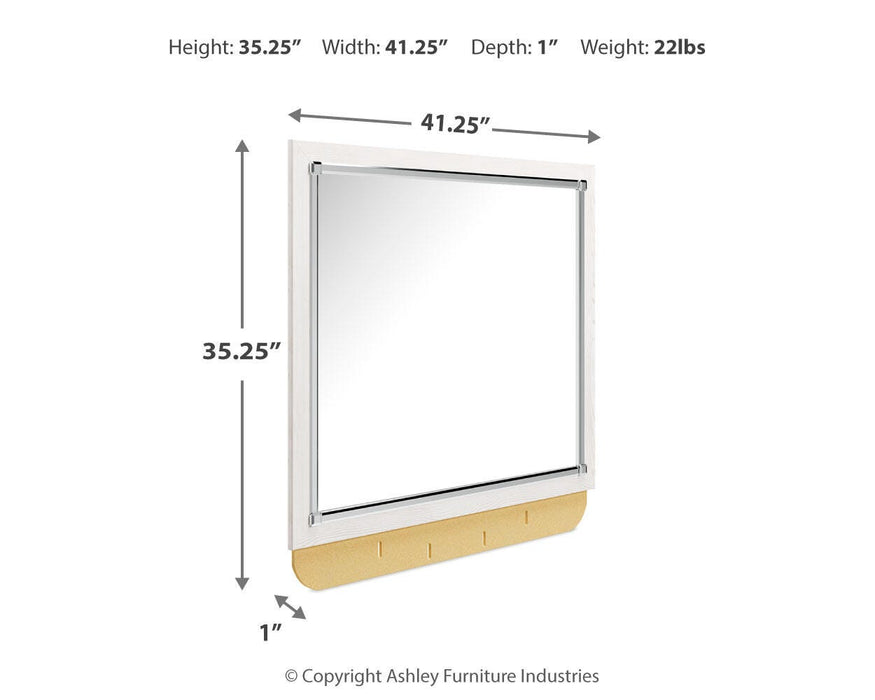 Five Star Furniture - Altyra Bedroom Mirror - Five Star Furniture & Mattress (GA)